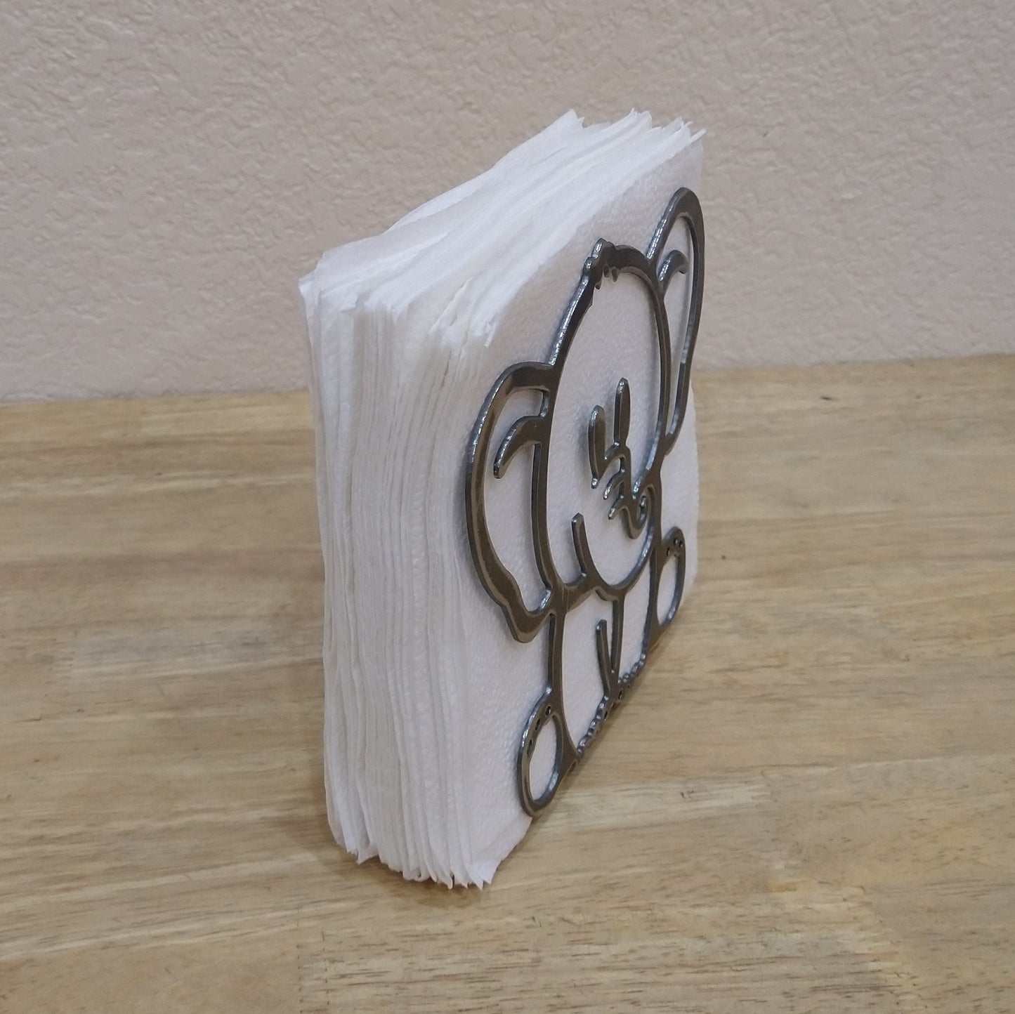 Metal Elephant Napkin Holder or Mail Organizer image 1
