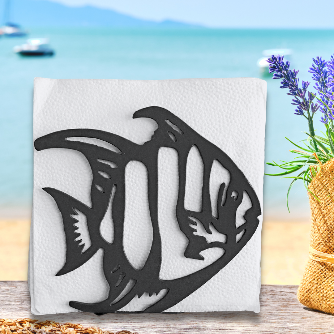 Metal Fish Napkin Holder