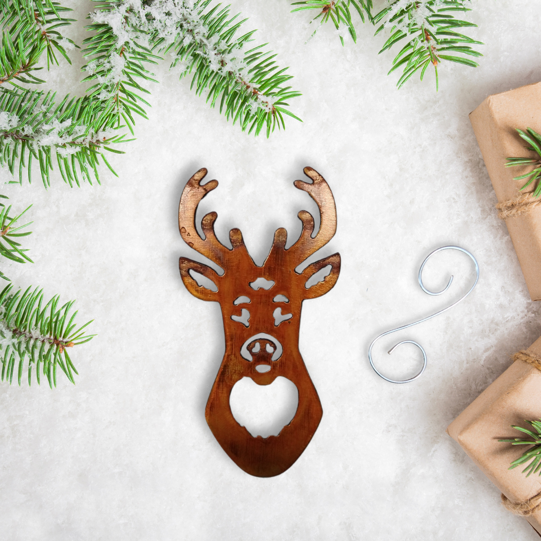 Metal Buck Ornament