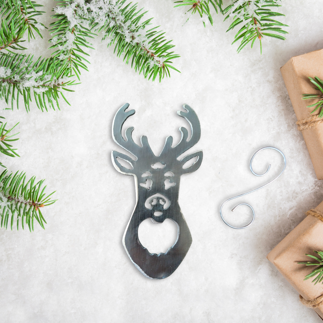Metal Buck Ornament