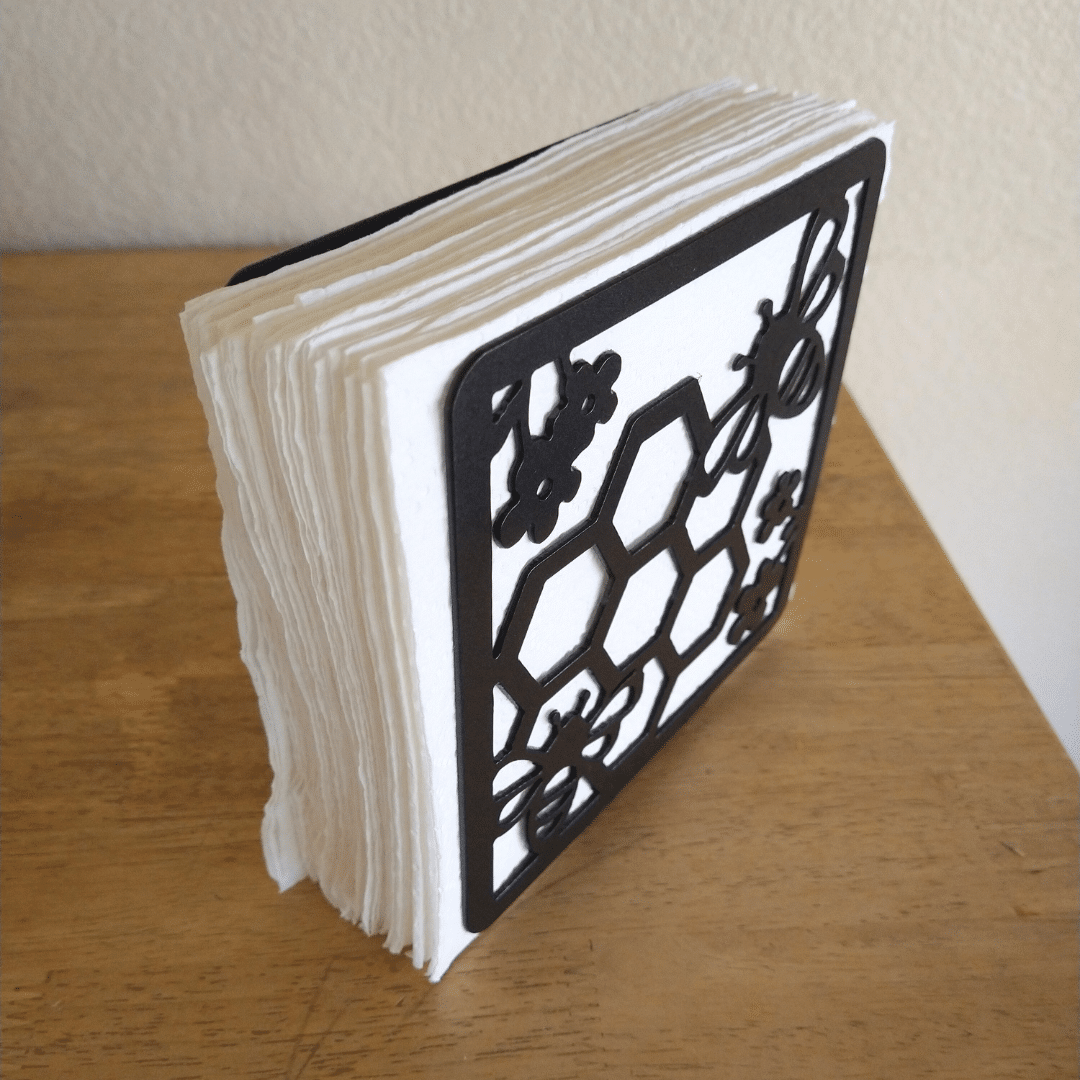 Metal Bee Napkin Holder or Mail Organizer image 1