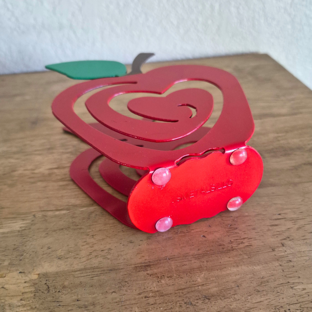 Metal Apple Napkin Holder