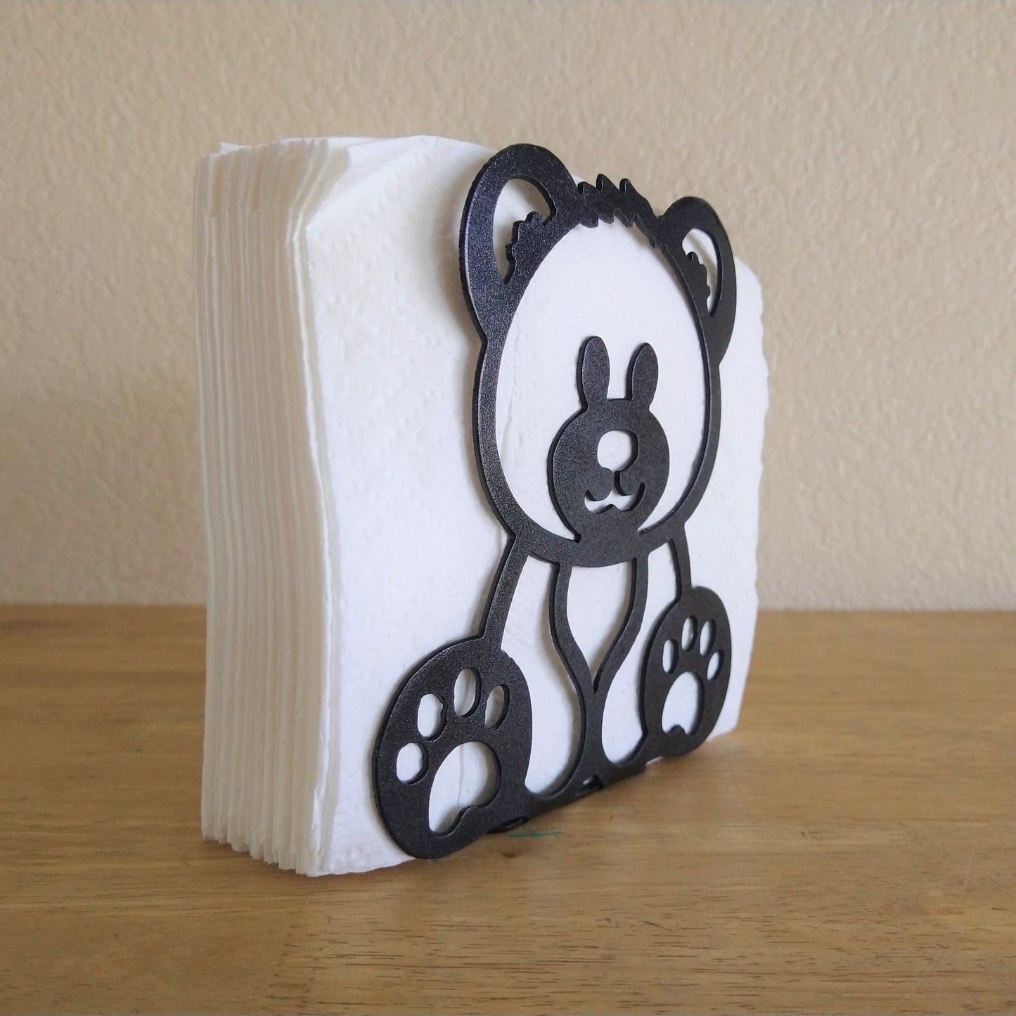 Metal Bear Napkin Holder or Mail Organizer image 1