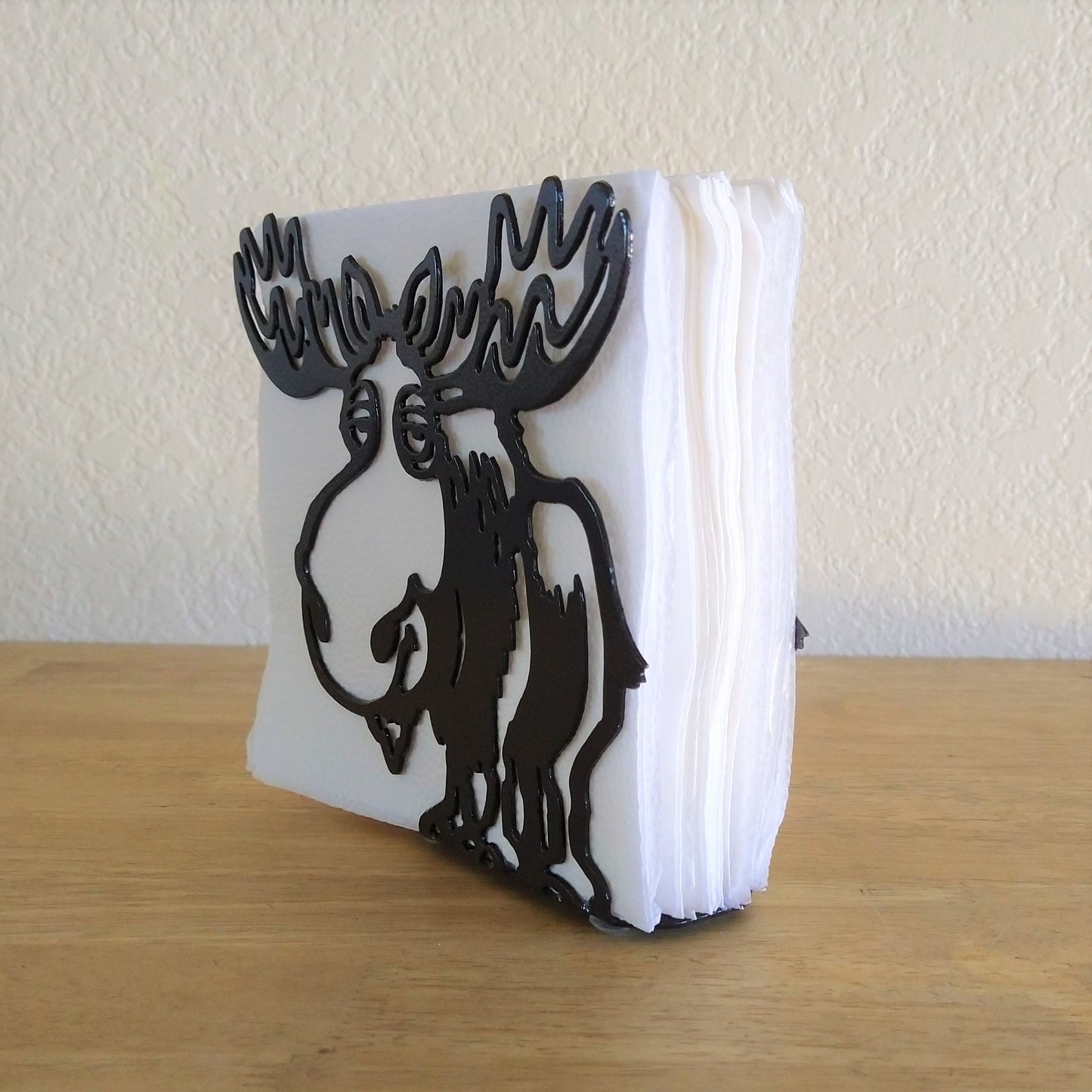 Metal Moose Napkin Holder or Mail Organizer image 1