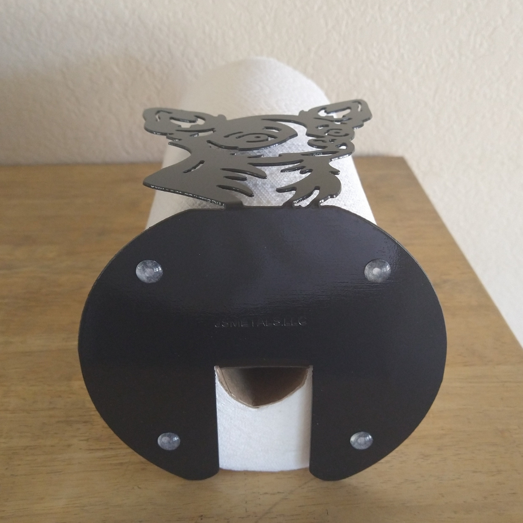 Metal Chihuahua Paper Towel Holder image 2