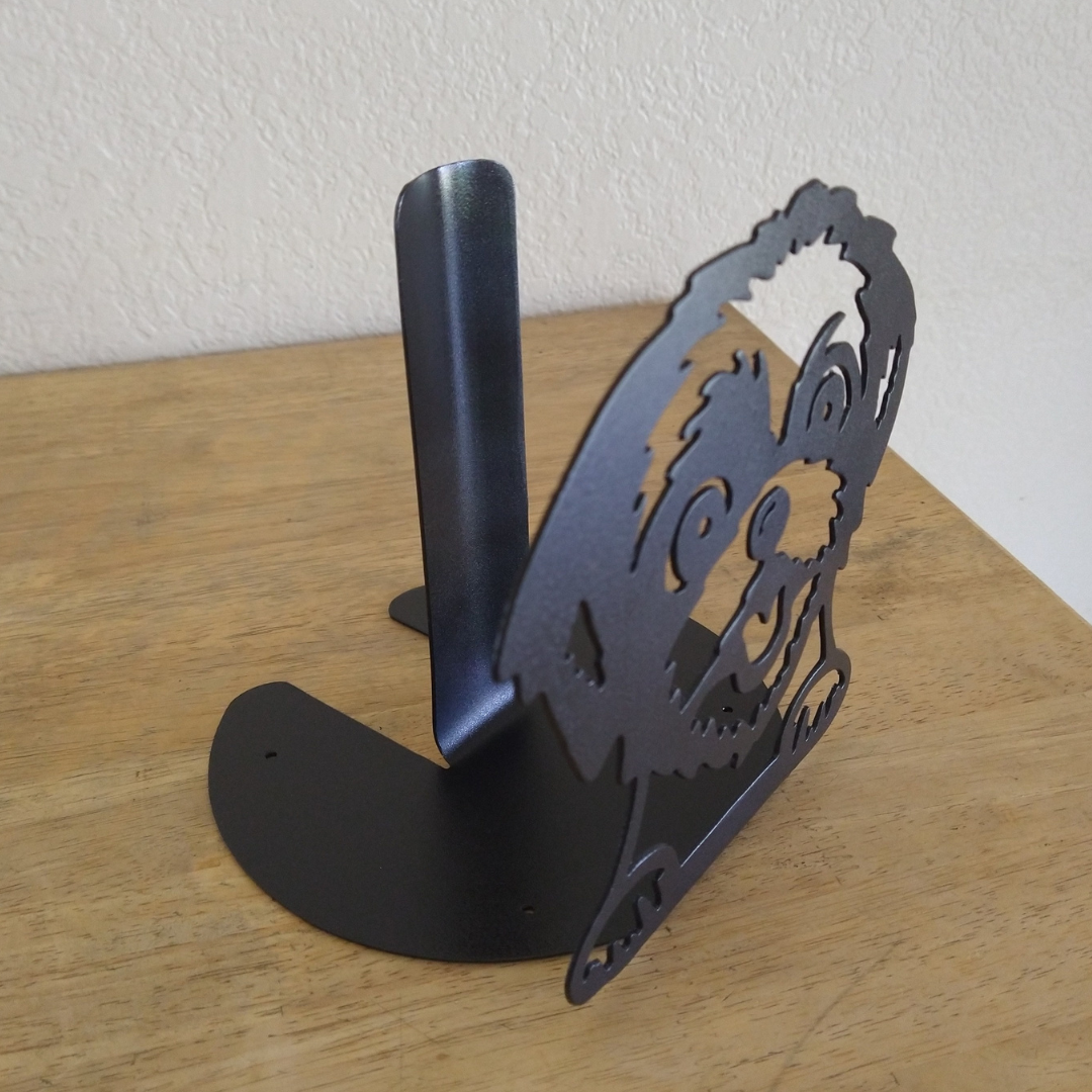 Metal Shih Tzu Paper Towel Holder image 1