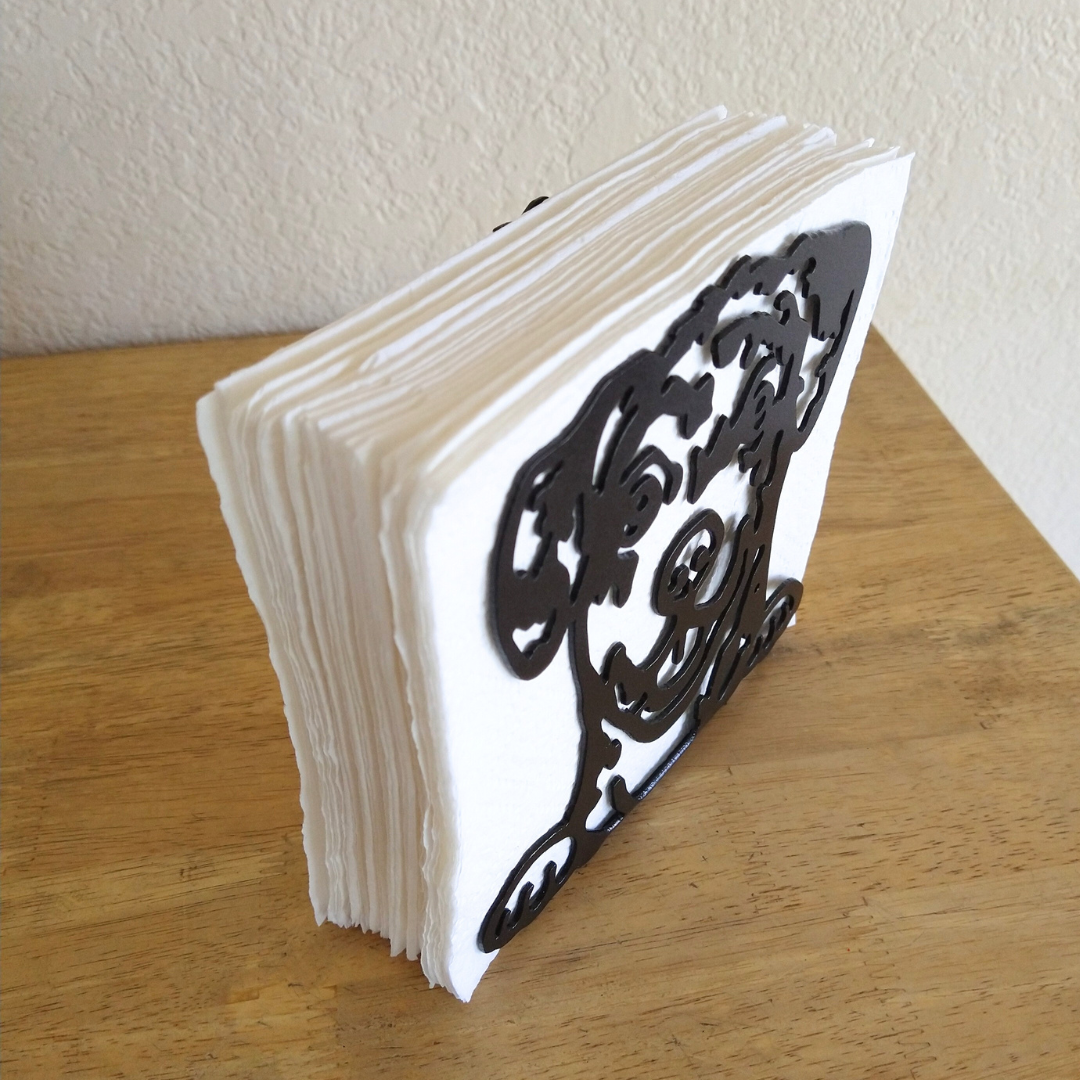 Metal Poodahoula Napkin Holder or Mail Organizer image 1