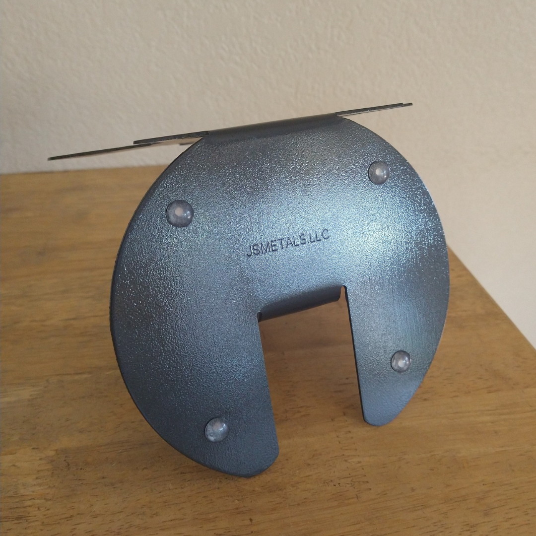 Metal Reining Horse - Sliding Paper Towel Holder image 1