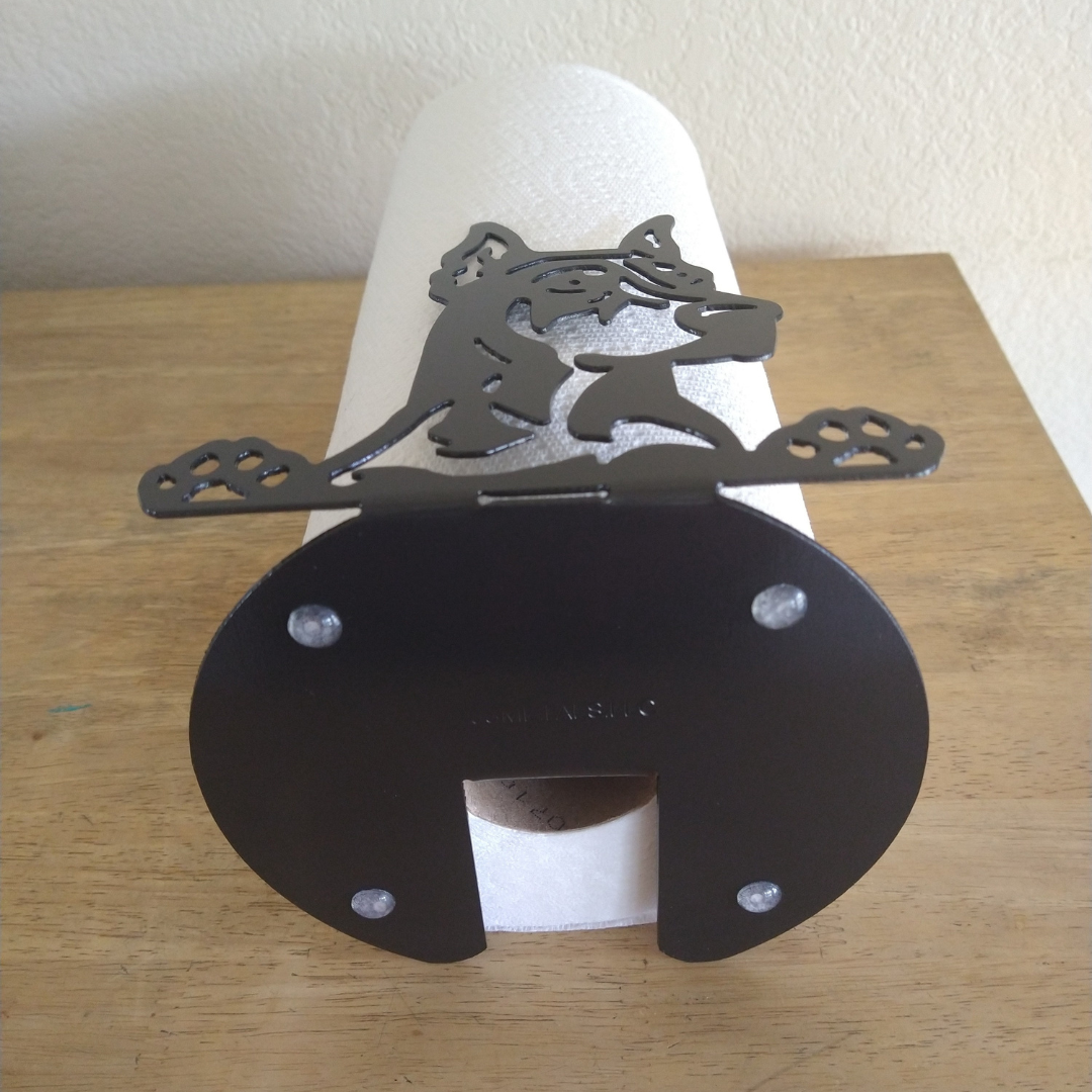 Metal Doberman Paper Towel Holder image 2
