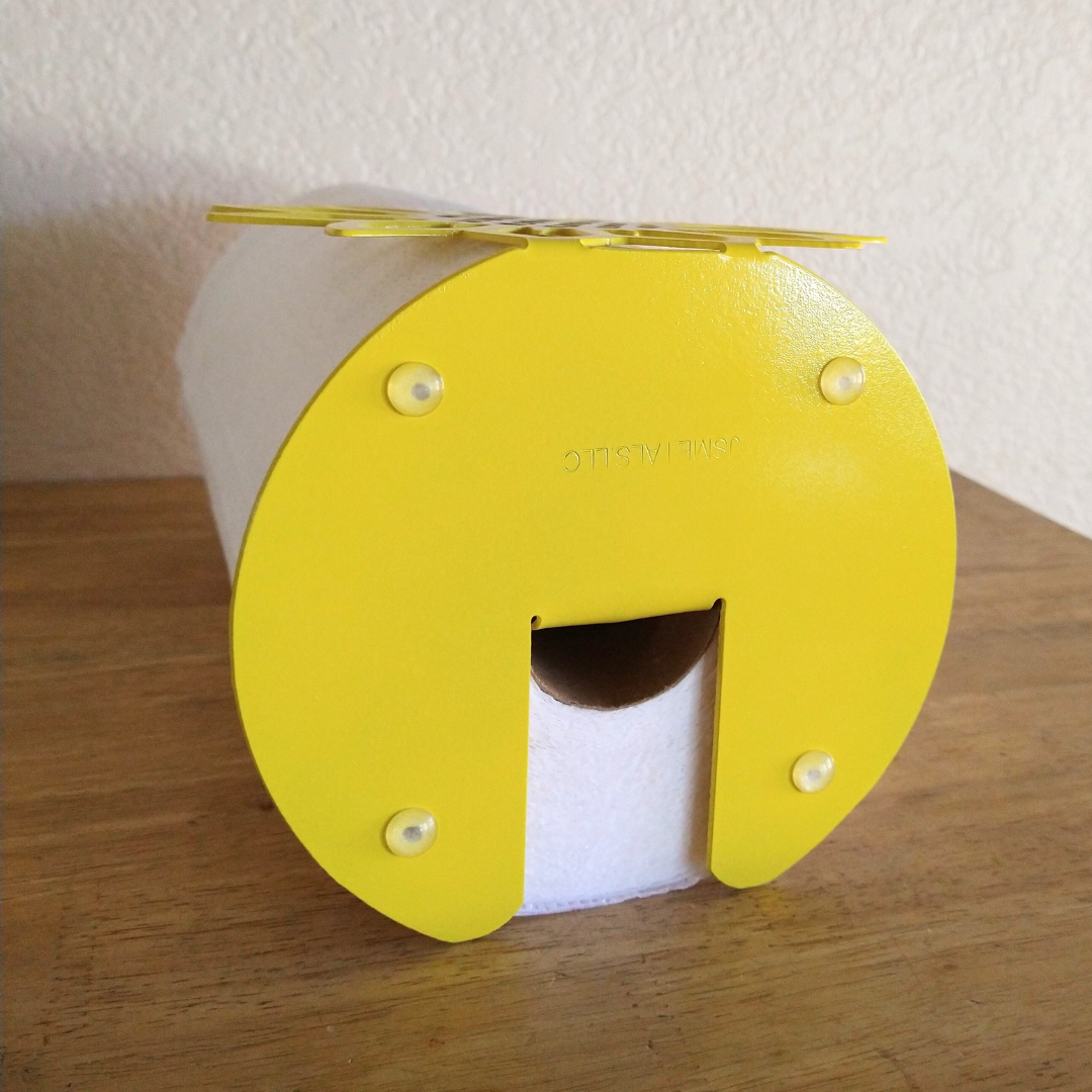 Metal Sunflower Paper Towel Holder image 3