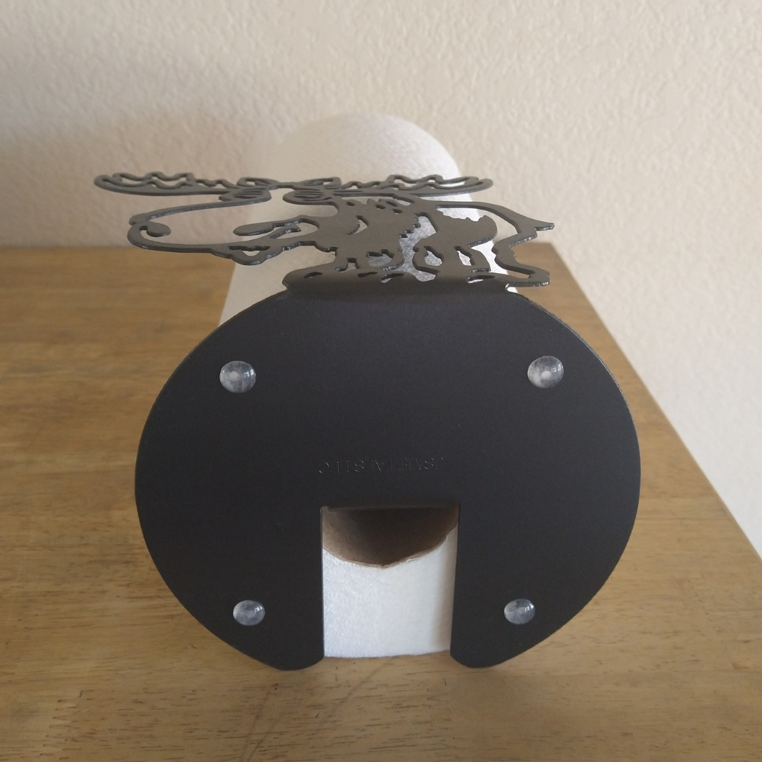 Metal Moose Paper Towel Holder image 2