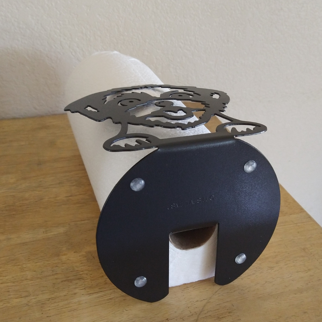 Metal Shih Tzu Paper Towel Holder image 2