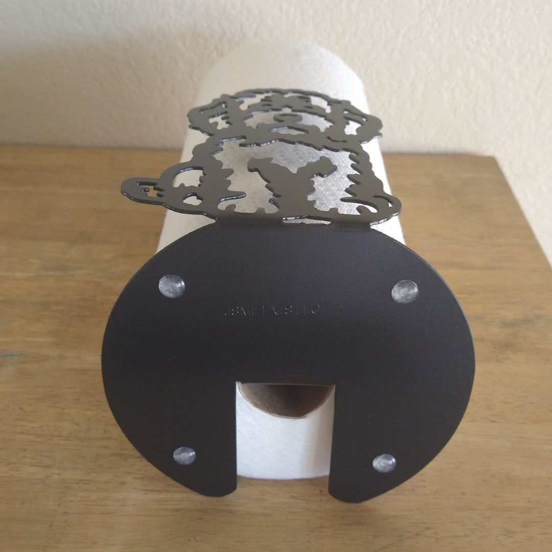 Metal Cockapoo Paper Towel Holder image 2