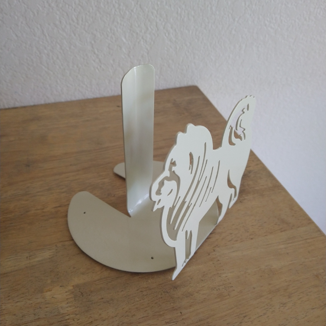 Metal Chow Chow Paper Towel Holder image 2