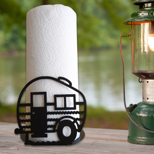 Metal Camper Paper Towel Holder