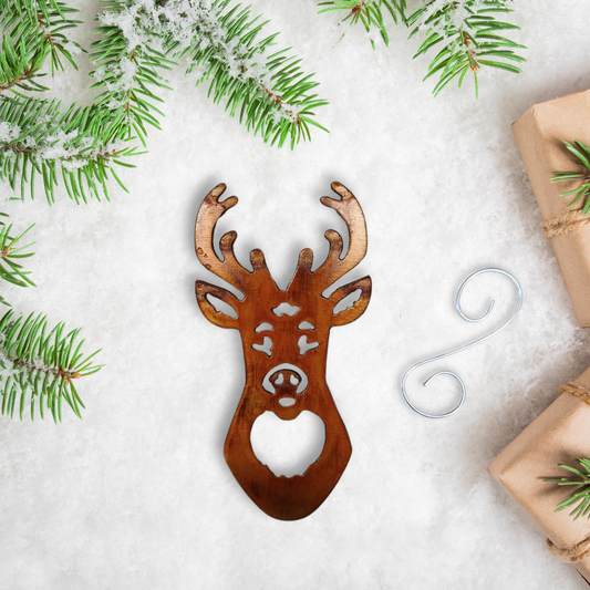 Metal Buck Ornament