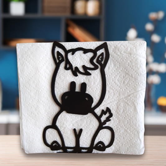 Metal Horse Napkin Holder or Mail Organizer image 0
