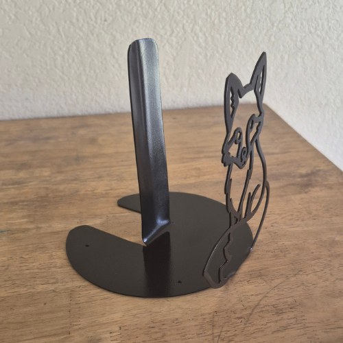 Metal Fox Paper Towel Holder