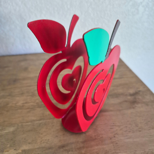Metal Apple Napkin Holder