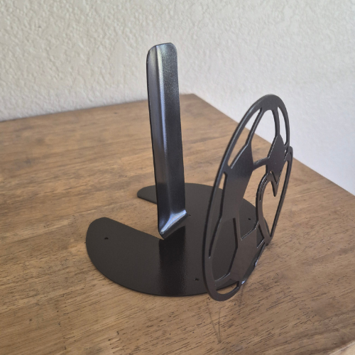 Metal Soccer Paper Towel Holder