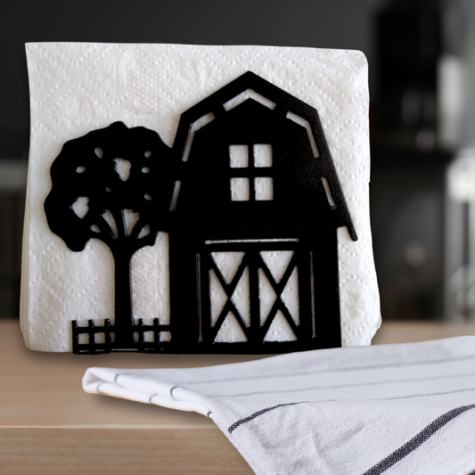 Metal Barn Napkin Holder or Mail Organizer image 0