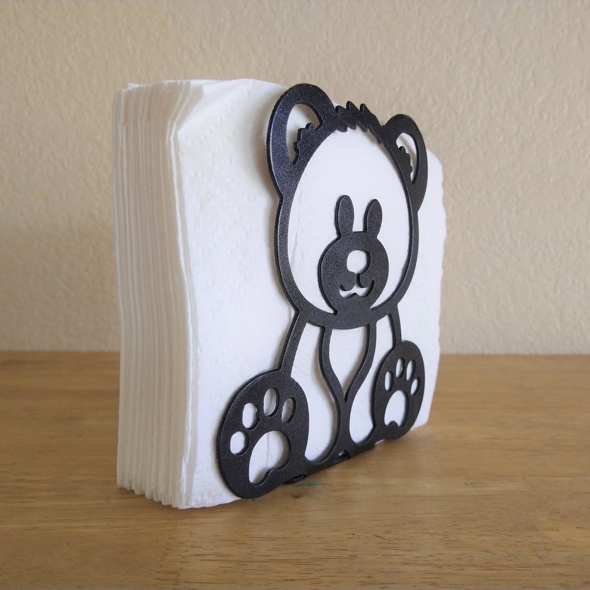 Metal Bear Napkin Holder or Mail Organizer image 1