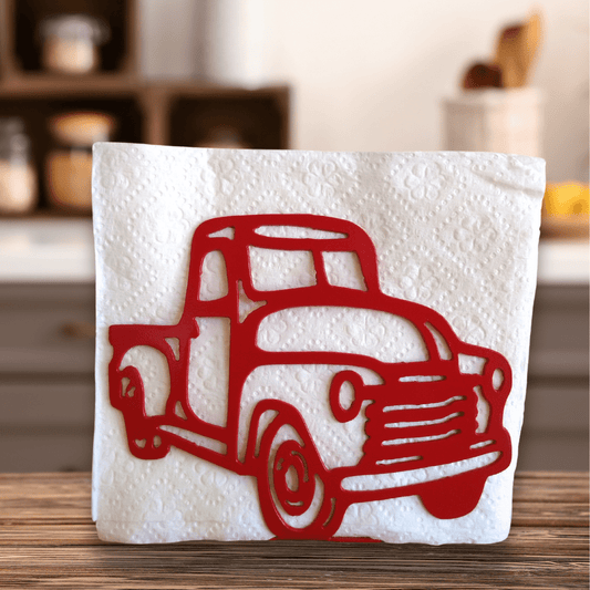Metal Vintage Truck Napkin Holder or Mail Organizer image 0