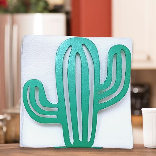 Metal Cactus Napkin Holder or Mail Organizer image 0