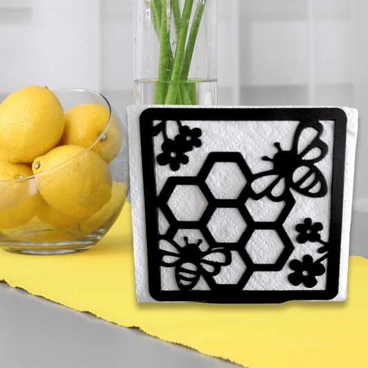 Metal Bee Napkin Holder or Mail Organizer image 0