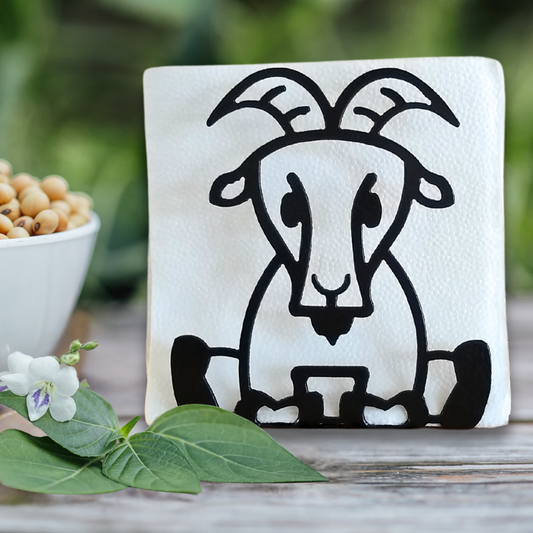 Metal Goat / Ram Napkin Holder or Mail Organizer image 0