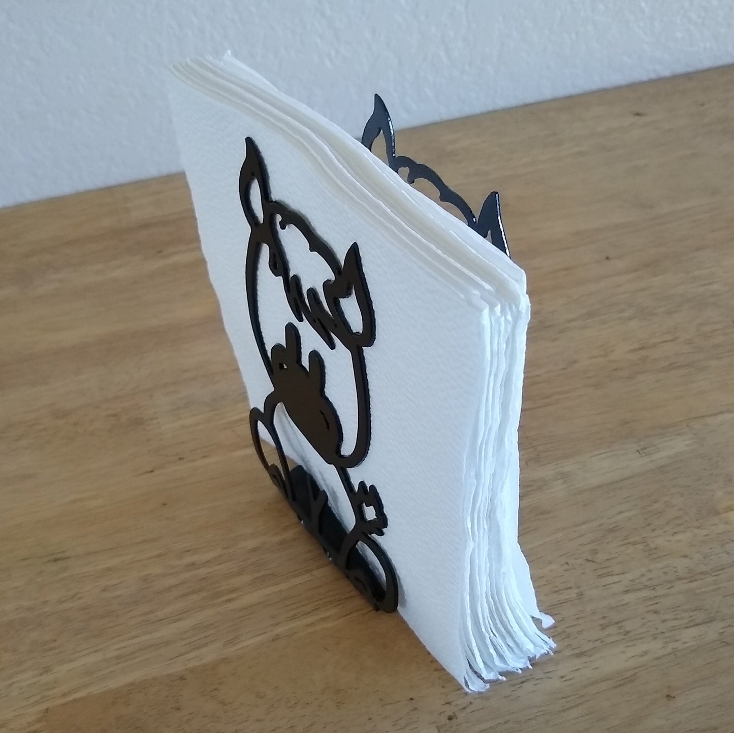 Metal Horse Napkin Holder or Mail Organizer image 1