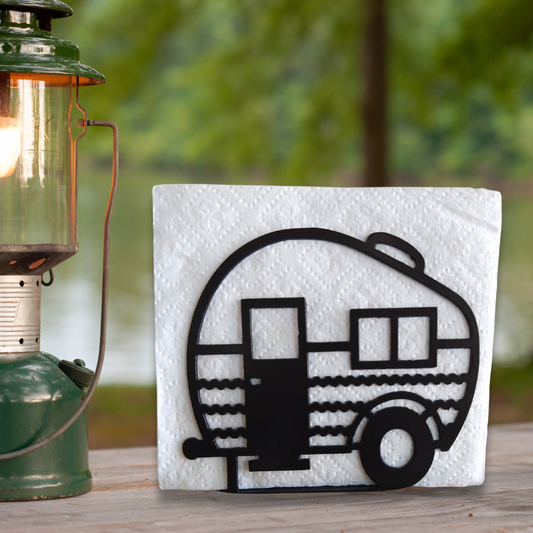 Metal Camper Napkin Holder or Mail Organizer image 0