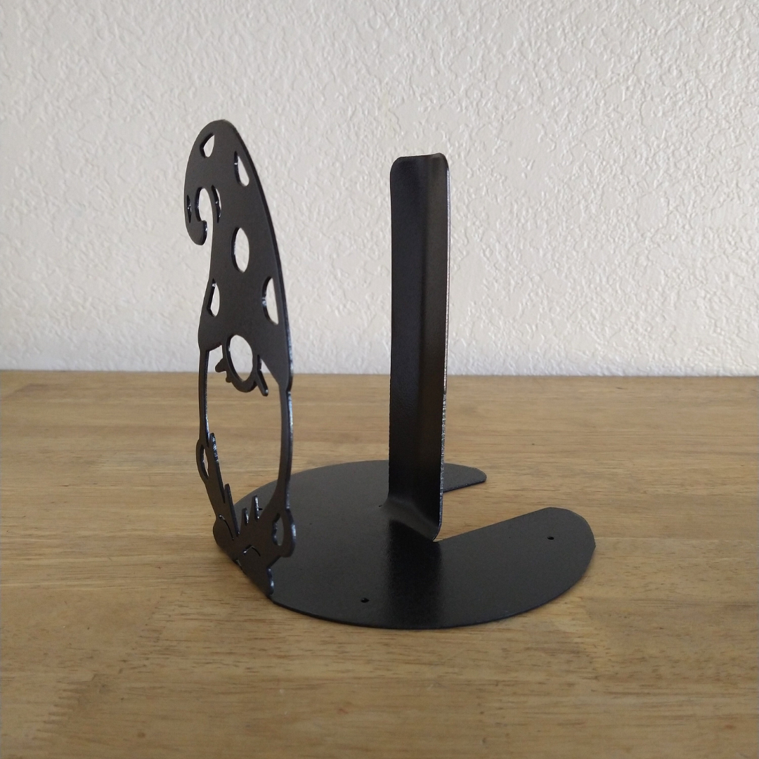 Metal Gnome Paper Towel Holder image 1